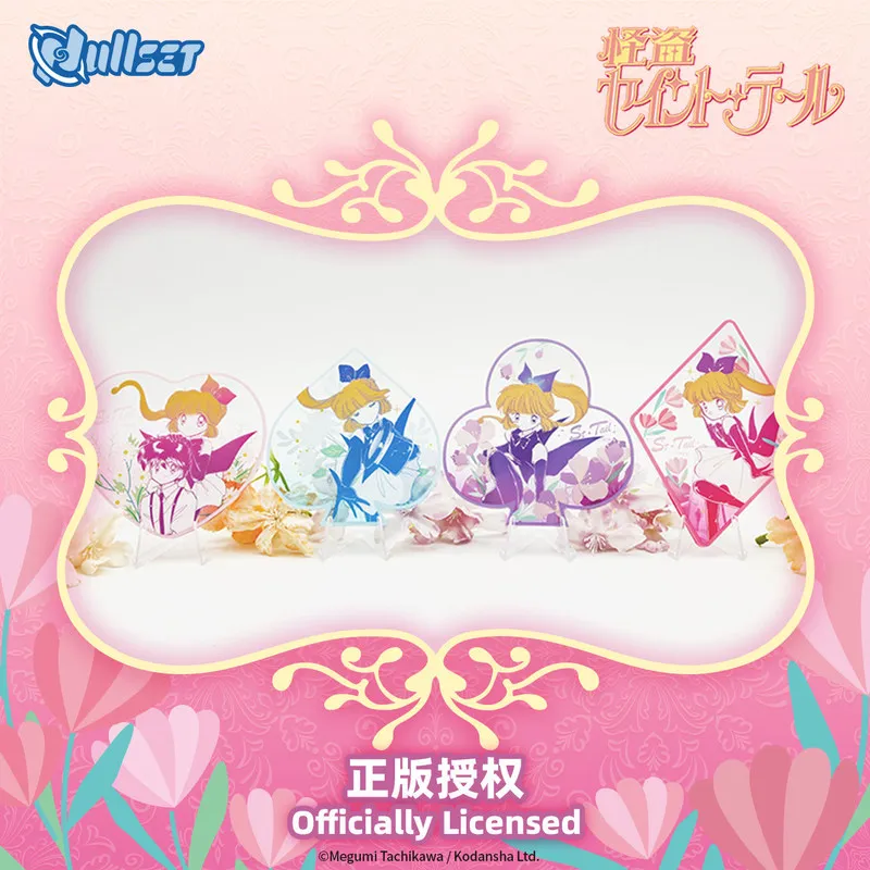 

[Genuine] Nullset Strange Thief Saint Girl Poker Theme Acrylic Coaster With Flying Bird Ii Feather Hill Yamei Surrounding Gifts