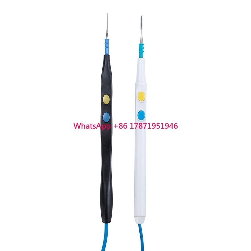 

Reusable diathermy electrosurgical cautery pencil High temperature surgical instrument hand control reusable esu pencil