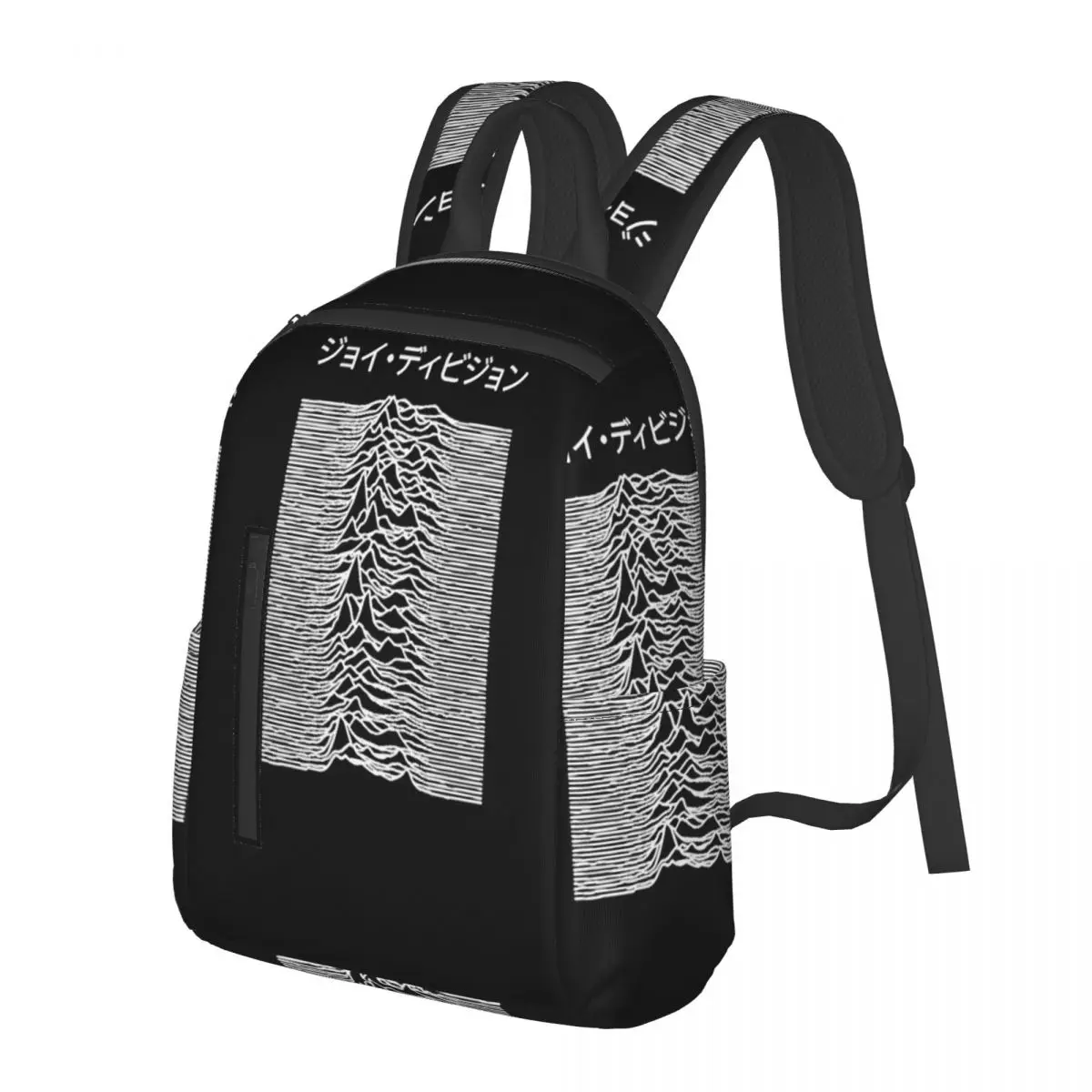 Joy Division Unknown Pleasures  Student Backpack School Bag Hiking Travel Daypack for Boys Girls Bookbag Shoulder Bags
