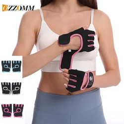 1Pair Fitness Dumbbells Bicycle Bodybuilding Gloves Mittens, Gym Sports Cycling Gloves For Men & Woman Bicycle Accessories