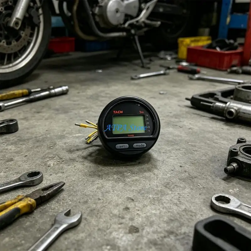 

U13C LED Motorcycle Gauge Speedometer Tachometer 6Y58350TD200 Gear Display Gauge