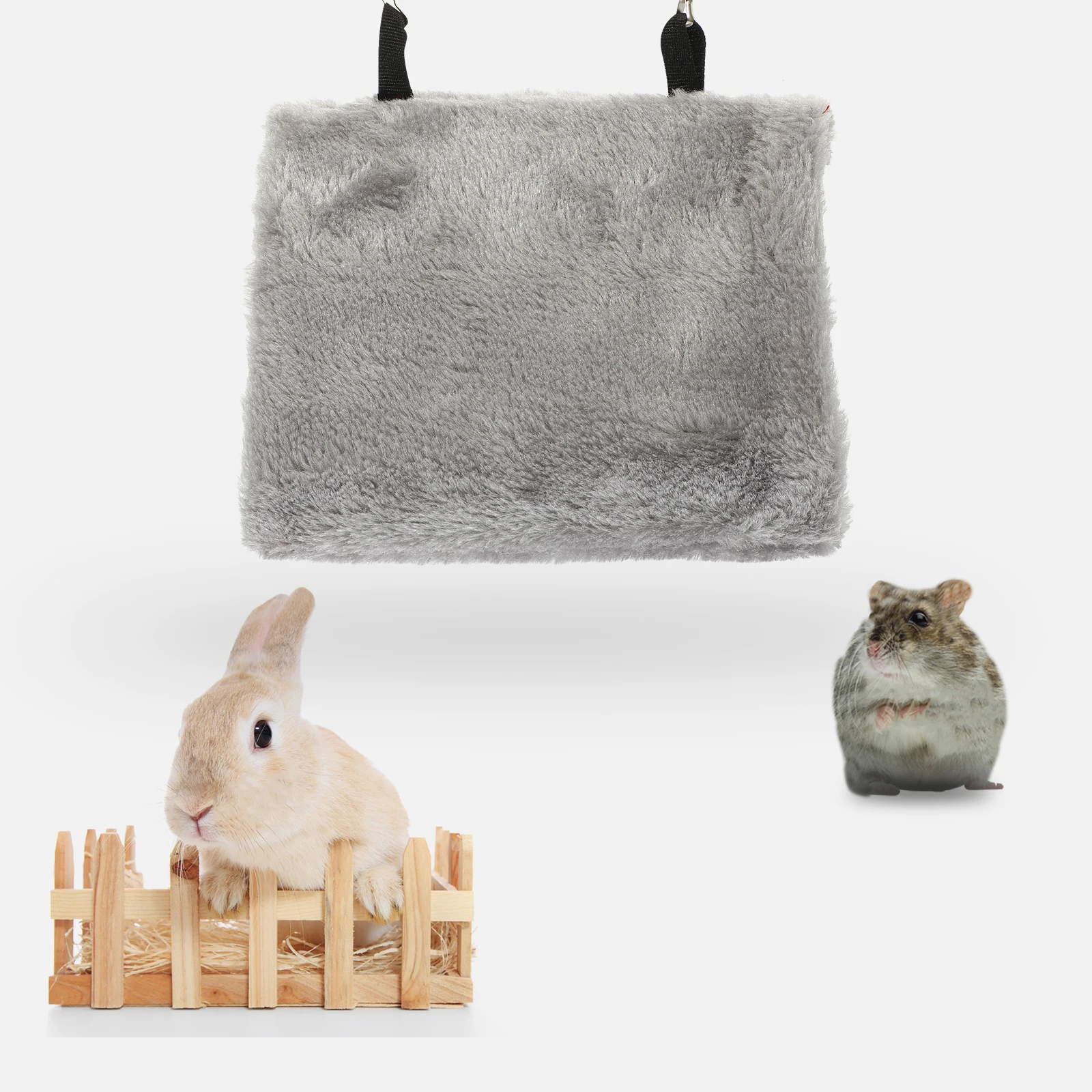 

Bird Hammock Parrot Bedding Comfortable Warm Nest Durable Wear Resistant Triangular Sleeping Bed Cage Supplies