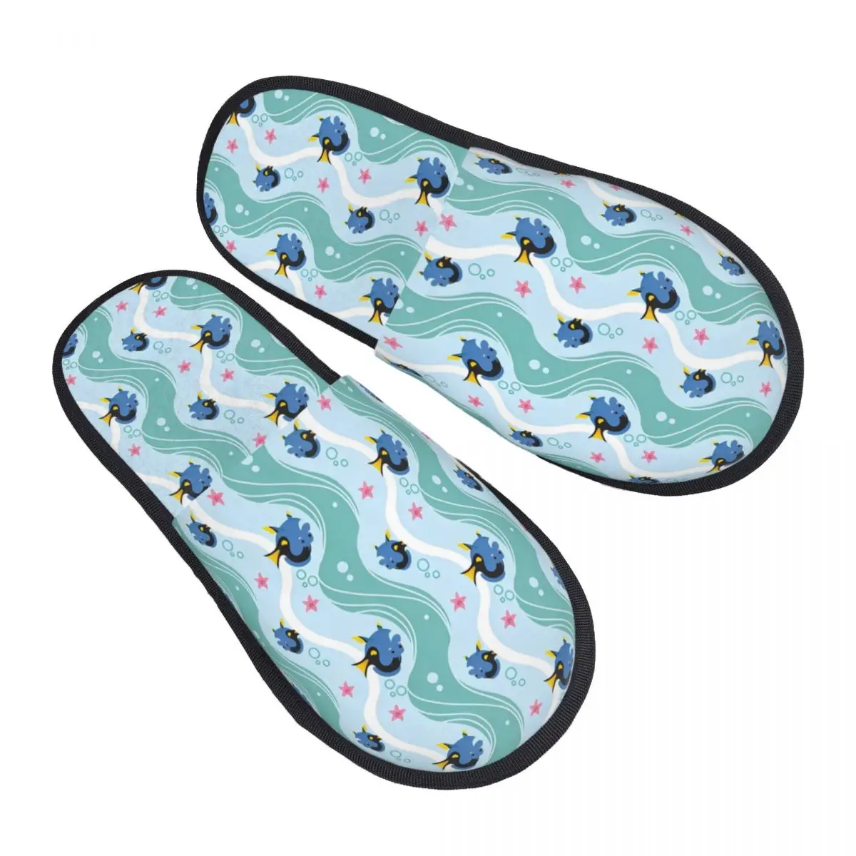 

Custom Finding Nemo Cozy Scuff With Memory Foam Slippers Women Fish Cartoon Spa House Shoes