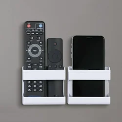 Multi-functional Wall-mounted Organizer for Remote Controls Mobile Phones office desk accessories home organization and storage