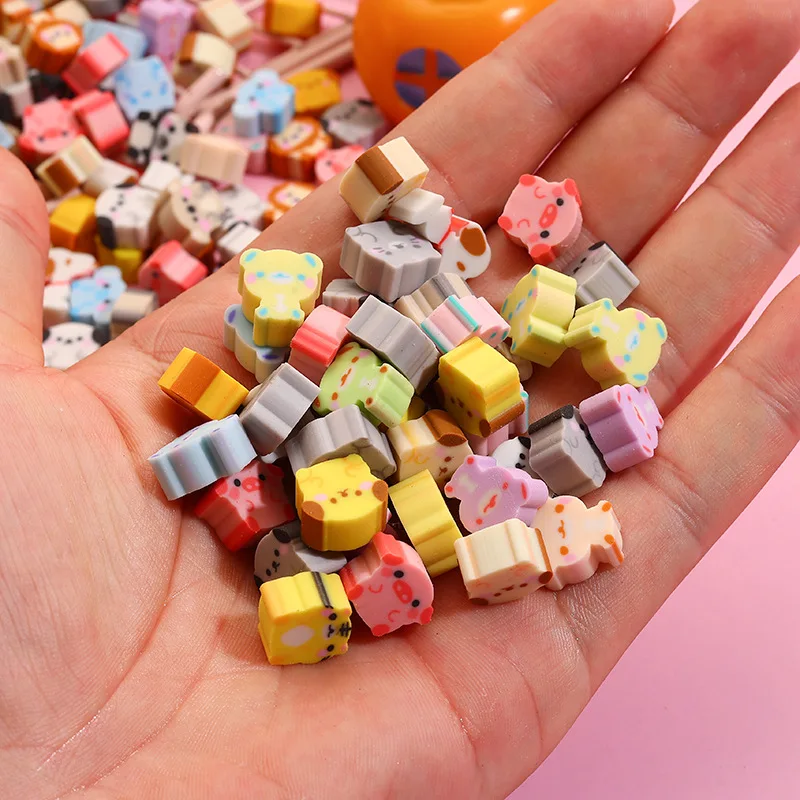 

30Pcs/Lot Cute Cartoon Eraser Cool Little Dog Children's Student Wipe Clean Pencil Eraser Kids School Stationery Rewards Gift