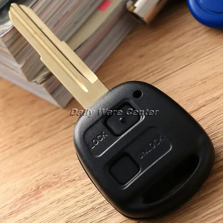 

1Pc Car Replacement 2 Buttons Remote Key Shell Cover Fob Car Key Case for TOYOTA Prado Tarago Camry Corolla Rav 4 Avensis Echo