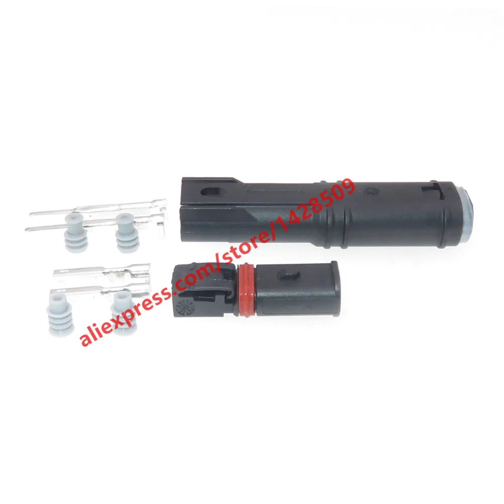 1 Set 2 Pin Auto Turn Signal Light Plug S1000R 872-406-501 872-841-501 Car Door Handle Connector Waterproof Socket For BMW