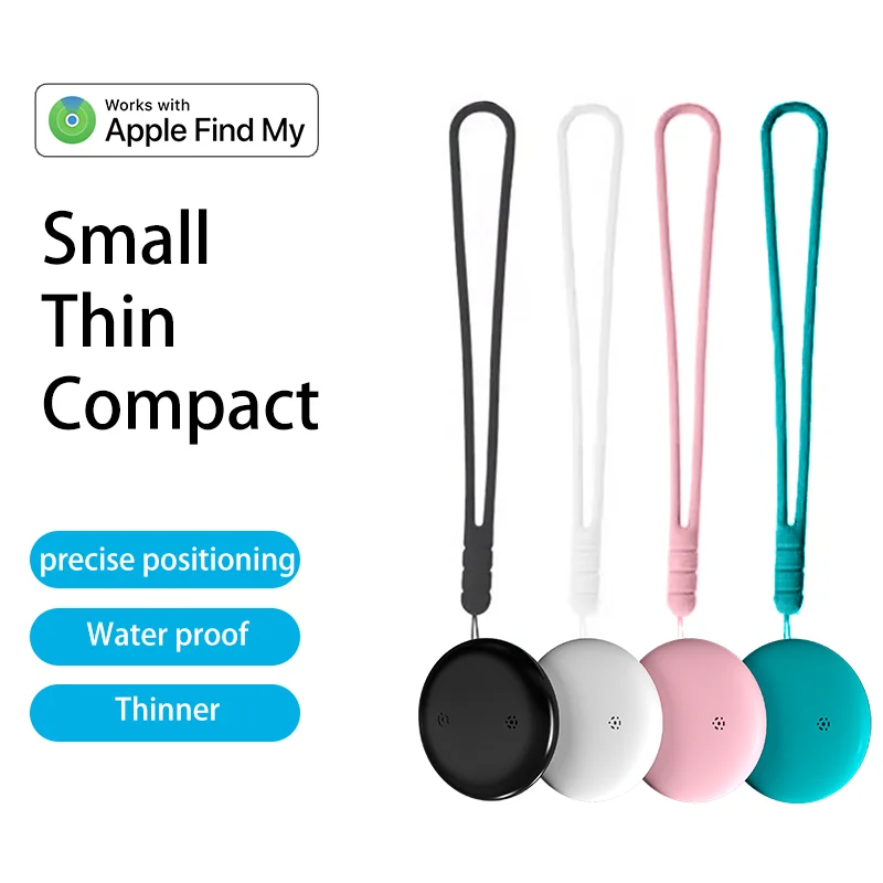 AirTag flat version GPS global positioning tracker, one click call search, global coverage. Compatible with iOS' Find My 'app