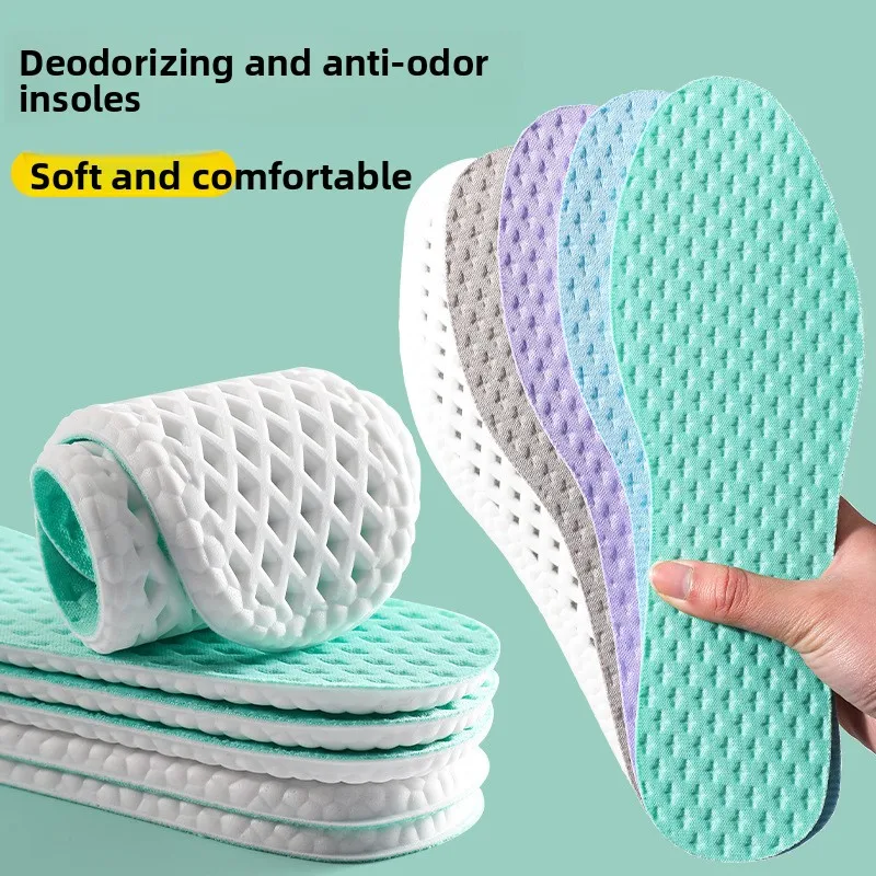 

Mint Wormwood Deodorant Deodorant Insole Sweat-absorbing Breathable Dynamic Men's and Women's Casual Soft Sole Insole