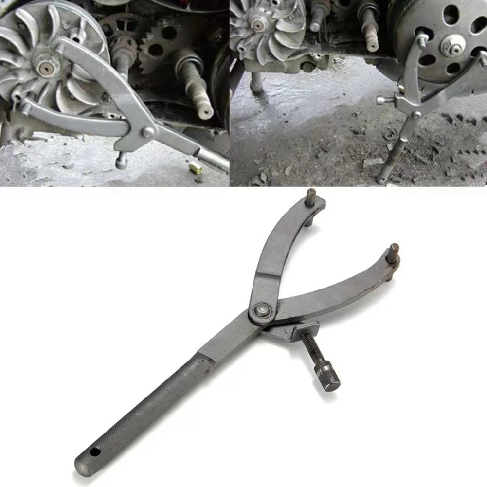 1PC Motorcycle Flywheel Wrench Variator Clutch Remove Holder Repair Tool Motorcycle Moped Scooter Flywheel