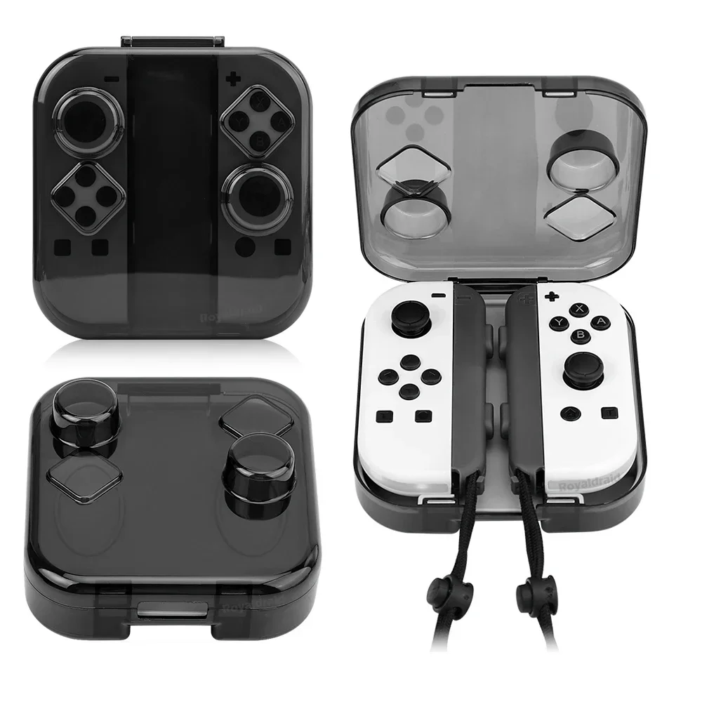 Transparent Case For Switch/OLED Joypad Handle Storage Box F