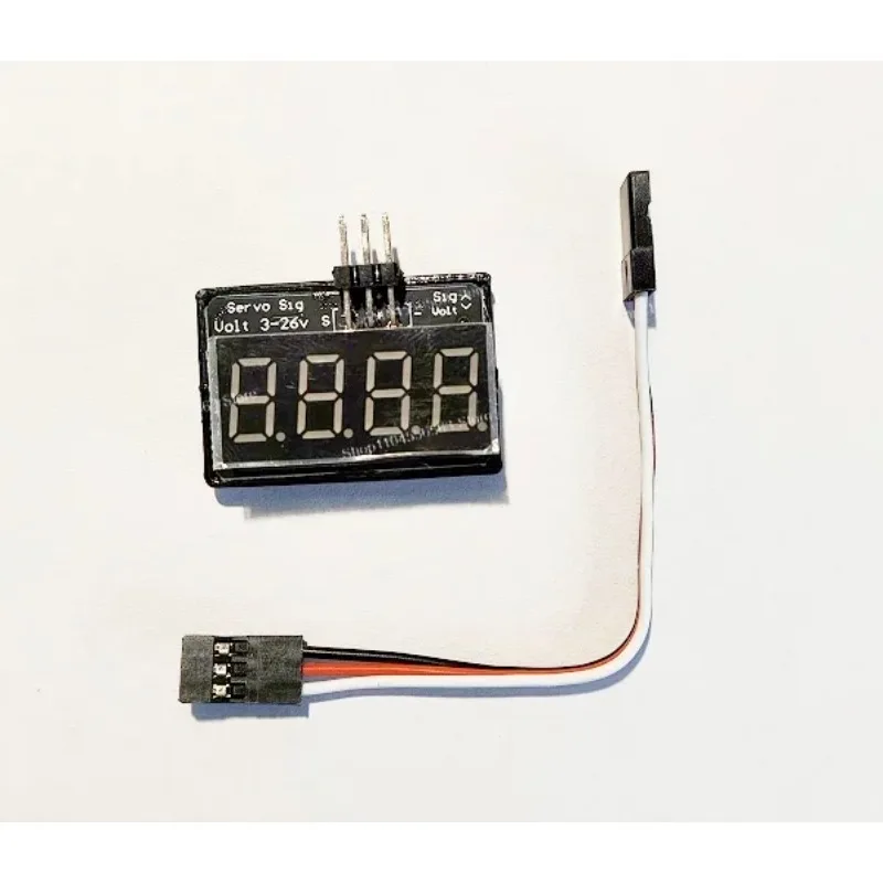 PWM Detector Tester, Pulse/Frequency Displayer, Analyze Debugging Tool for Servo/Receiver/Flight Controller & DIY RC Models