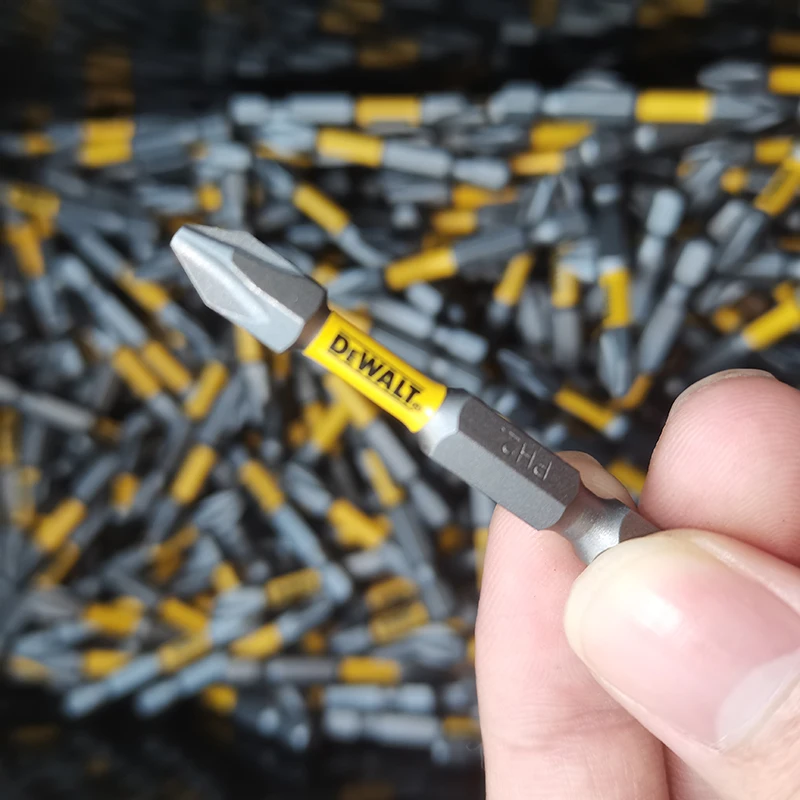 DEWALT PH2 50 mm Schnellarbeitsstahlbohrer, Elektriker-Wartung, fester Schlagschraubendreherkopf, 5 Stück