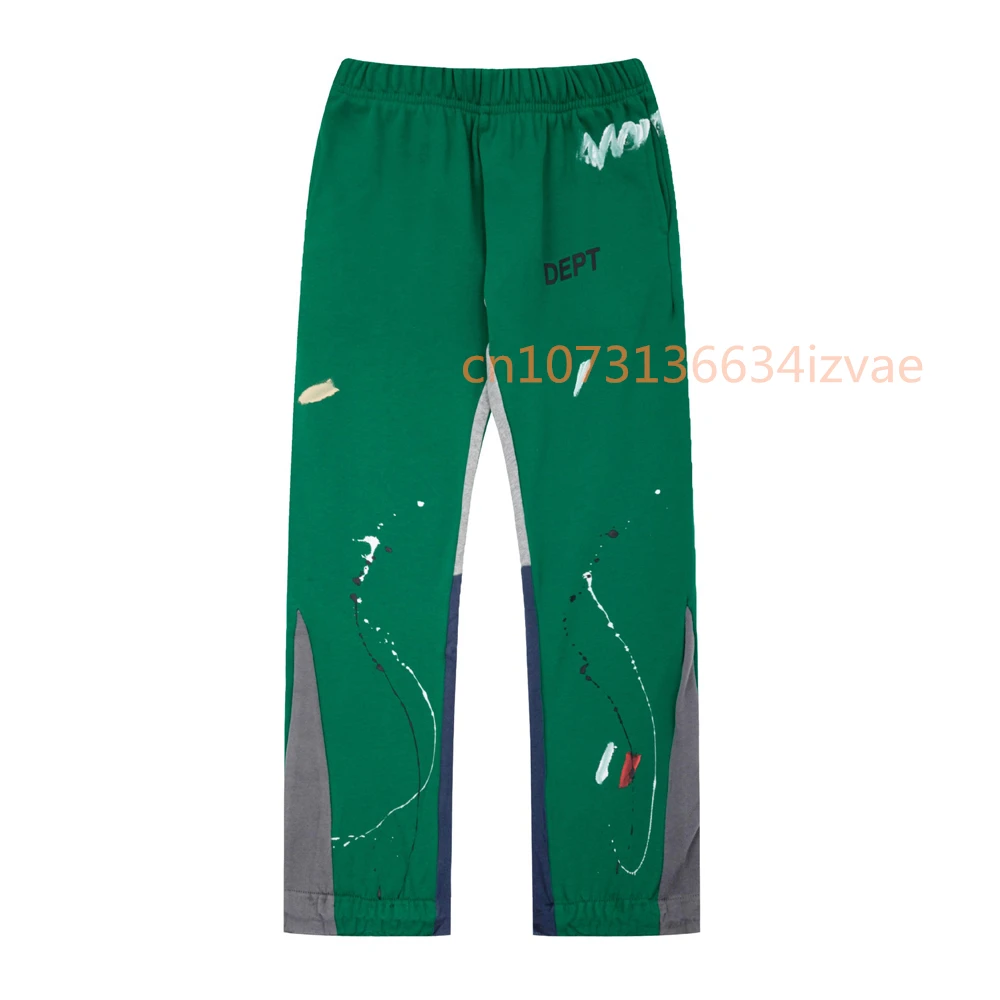 

Dept Letter Print Sweatpants Fashion Brand Autumn and Winter Loose Casual Sports Pants for Men and Women