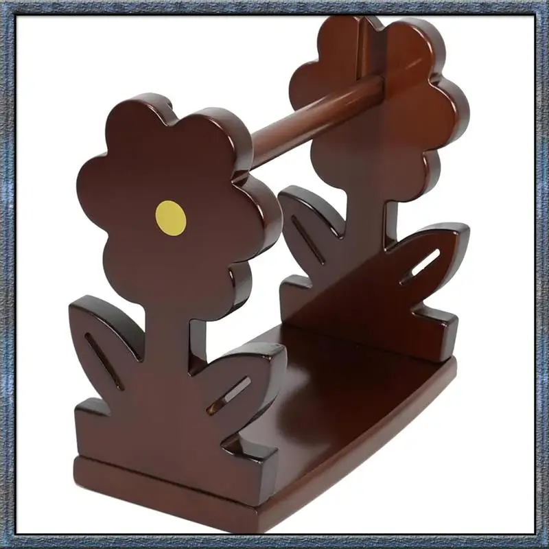 

Aug. Деревянный держатель пряжи в форме цветка, органайзер для хранения пряжи для вязания крючком, аксессуары для управления пряжей