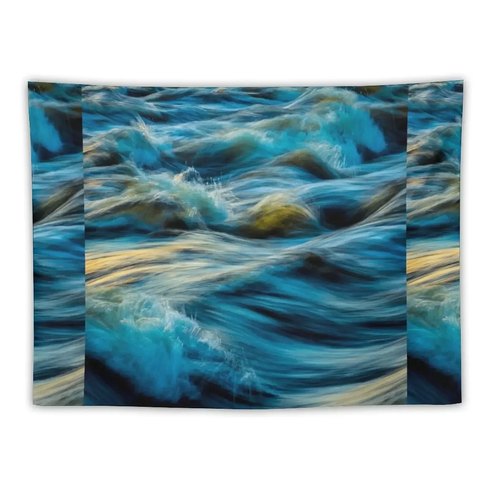 

dreamy ocean waves Tapestry Wall Hanging Wall Luxury Living Room Decoration Tapestry