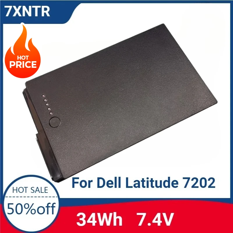

For 7XNTR FH8RW 7.4V 34Wh High-quality Laptop Battery for Dell Latitude 7202 7212 12 7202 Latitude 12 Rugged Extreme 7212 Series