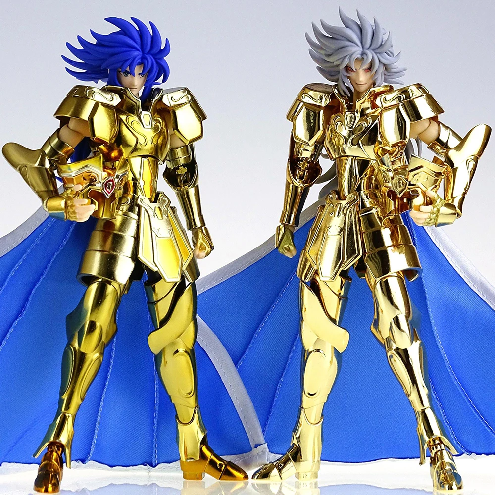 

MST Saint Seiya Myth Cloth Gemini Saga /Kanon EXM Metal New Face Version Gold Knights of the Zodiac Metal Armor Saint Figure