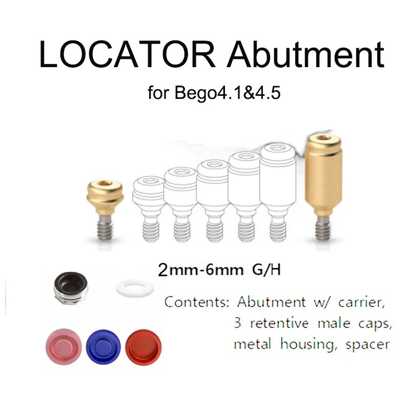 

Overdenture Attachment Mini Kit fitting with BEGO Internal Hex