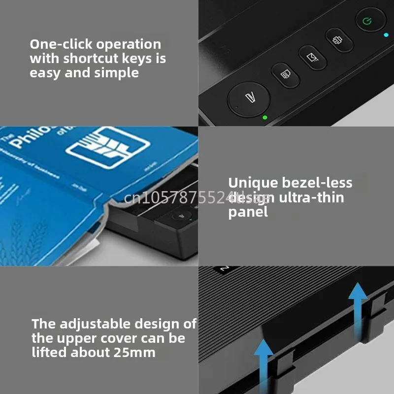 VF3240/2400DPI Large Format High Performance High Speed  Large Documents Photo Albums Books and Thick Items Flatbed Scanner