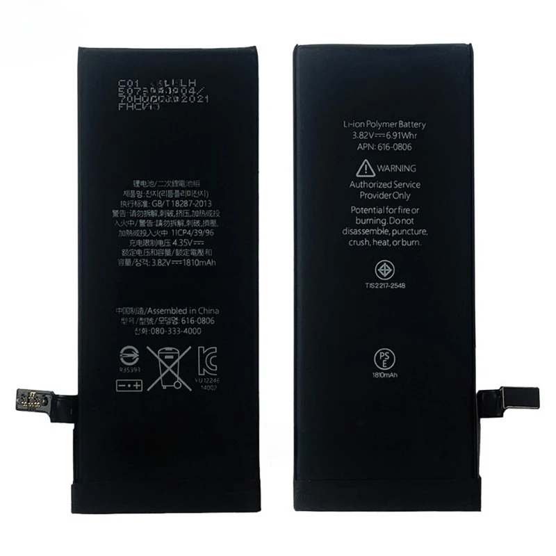 Nueva batería de teléfono móvil de alta calidad 3,82 V 1810mAh para iPhone 6 A1549 A1586 A1589 A1522 A1524 A1593