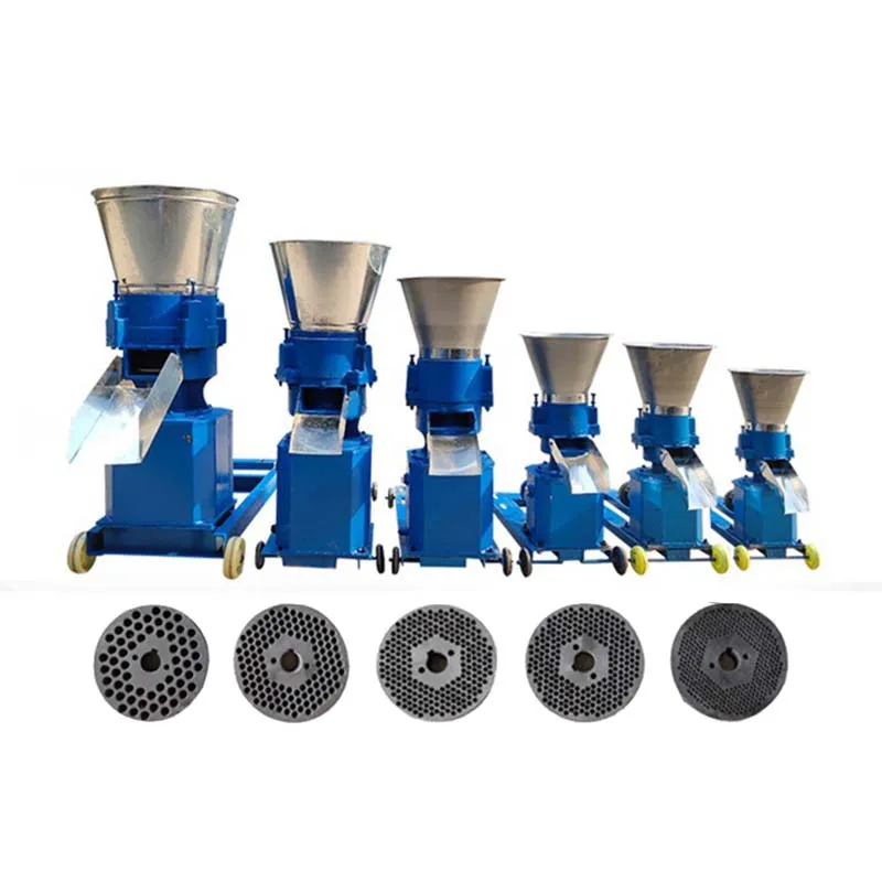 Cheap Price Manual Wood Pellet Mill Machine 7.5KW Motor 380V Pellet Diameter 3-6mm Output 100-1000kg/h for Animal Feed