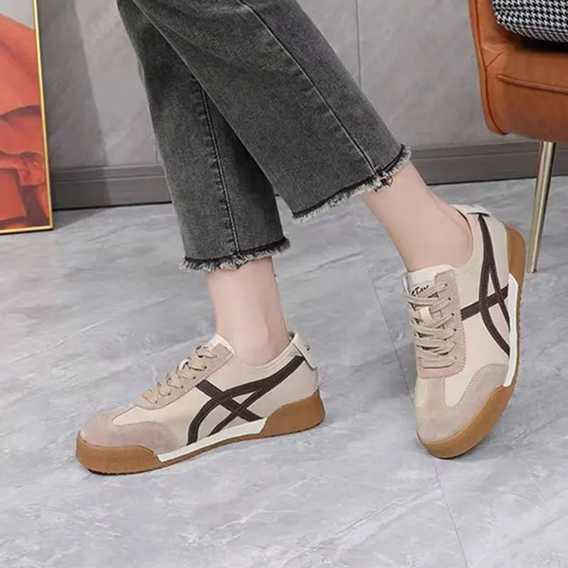 Fashion Women Outdoor Versatile Casual Sneaker Girls Platform Light Board Comfortable Breathable Shoes Woman Trainers Footwear