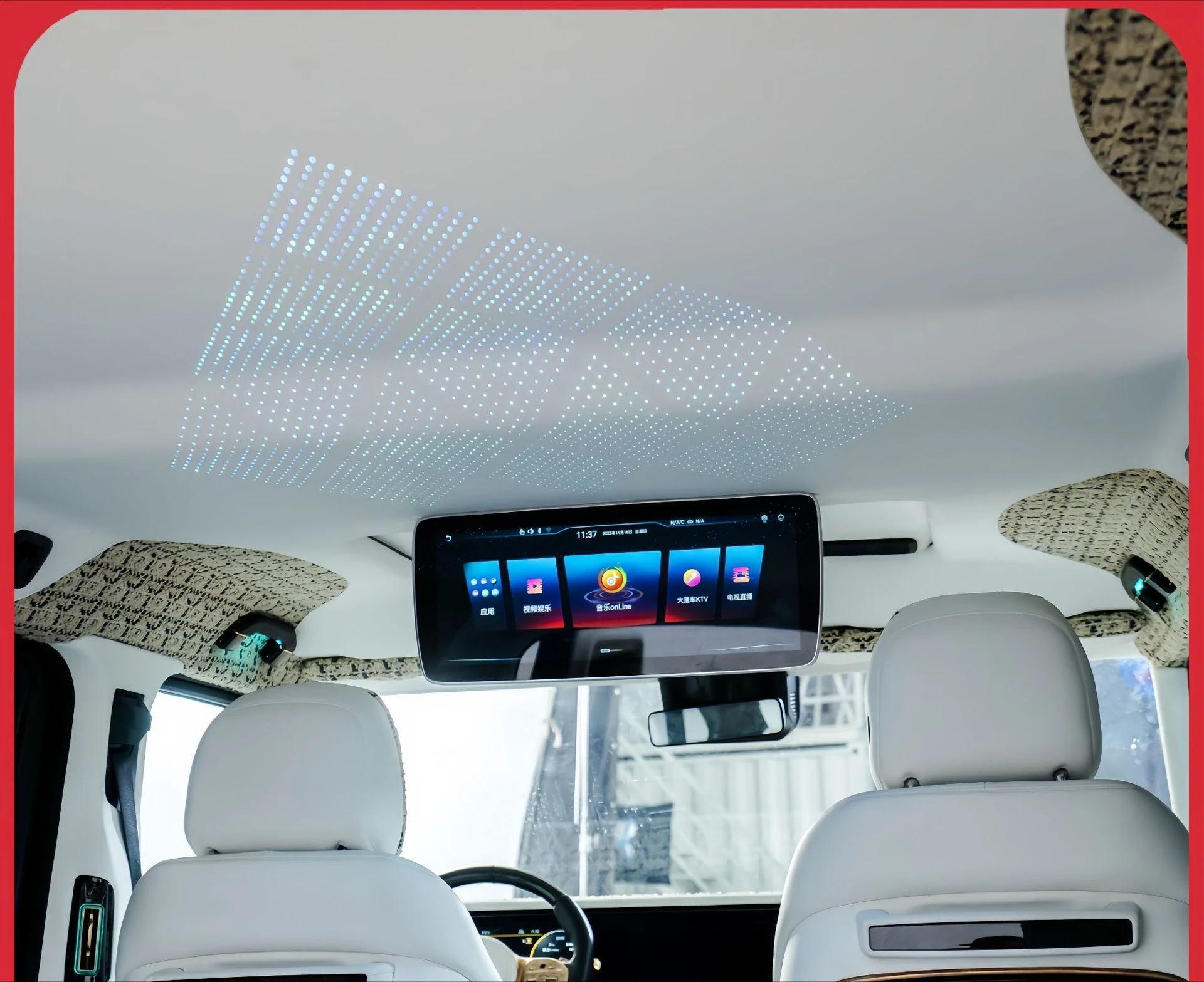 

Suitable for Mercedes-Benz G-Class W464G500G550GG63 car ceiling TV car monitor