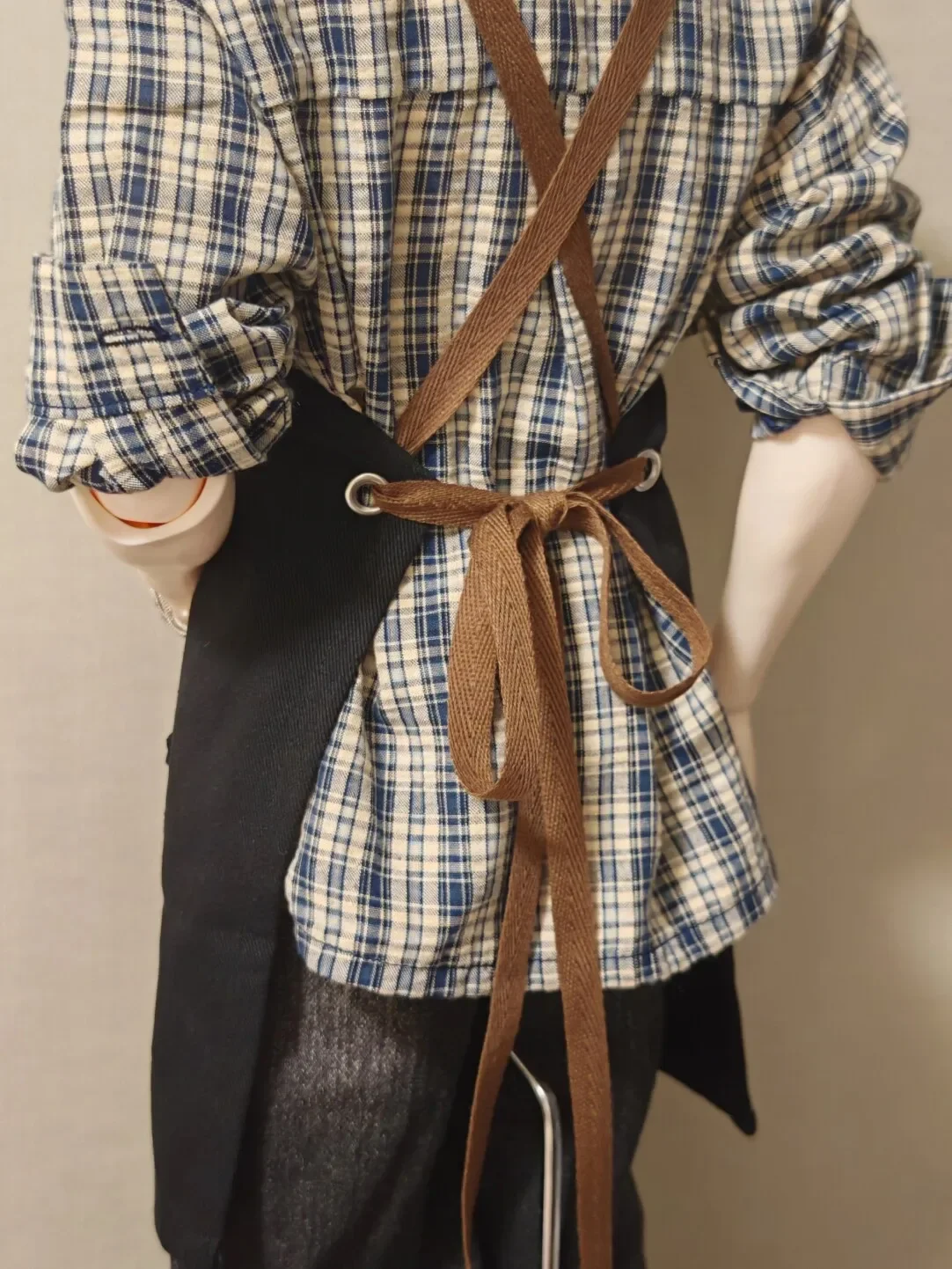 1/4 1/3 Doll's Clothes Fit To 45cm, 75cm Bjd Doll Coffee Apron Dress Up Girl Toys Play House Fashion Doll Accessories, No Doll