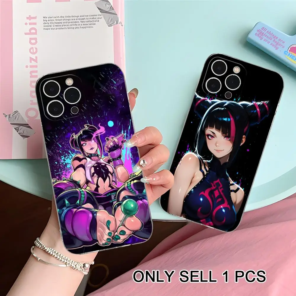 Street Fighter Juri Han Phone Case for iPhone 17 16 15 14 13 12 11