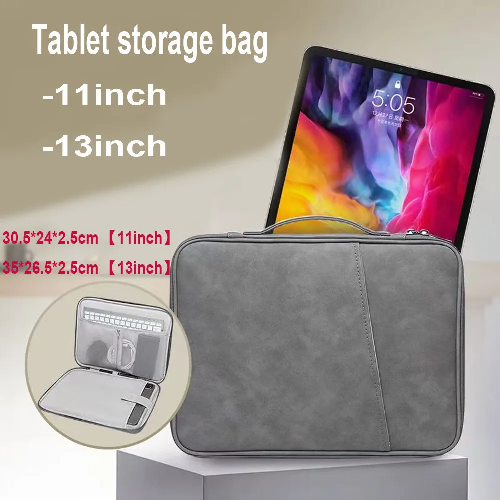 

Для Xiaomi Redmi Pad 2 Pad2 4G 7S Pro 12,5 Pro 5G 12,1 SE 5 6 7 6S Pro 12,4 Сумка для планшета Многослойная мягкая противоударная 11/13 дюймов
