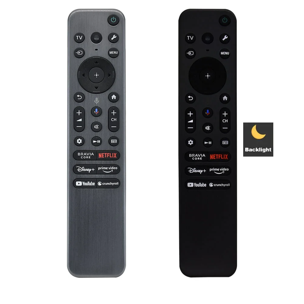 

RMF-TX910U Голосовой пульт дистанционного управления с подсветкой для Sony Smart TV XR-65A80L KD-65X85L XR-42A90K KD-85X80L XR-65X90L и т. д.