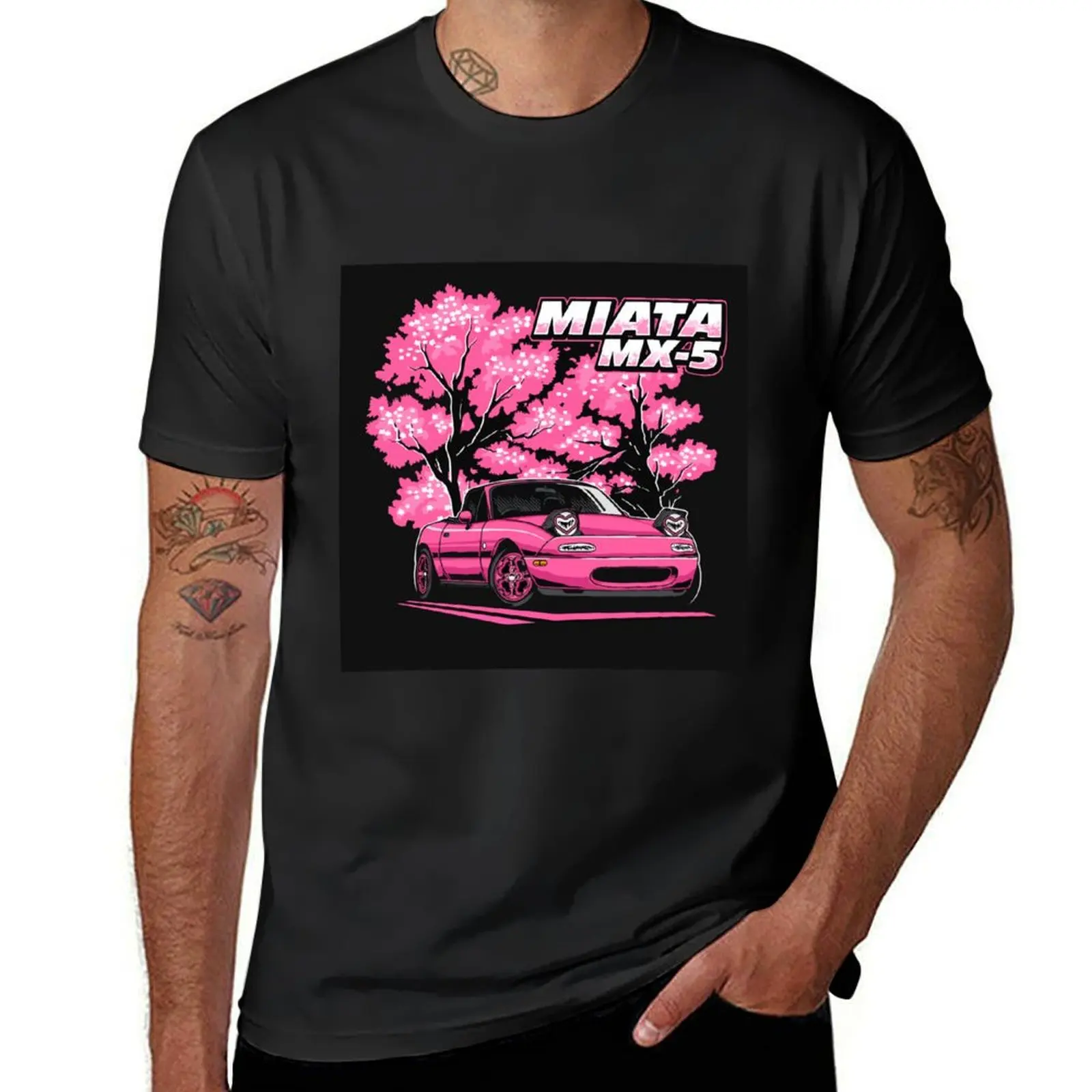 

Miata smile T-Shirt sports fans shirts graphic tees kawaii clothes funny t shirts for men