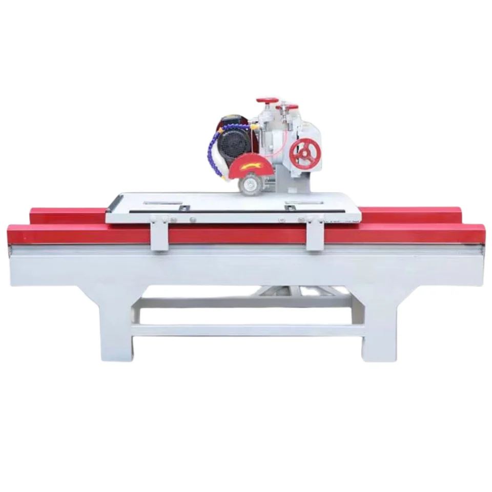 45 Degree Large Size Chamfering Saw Tile Cutting Machine With Rail / Electric Tile Cutter Set