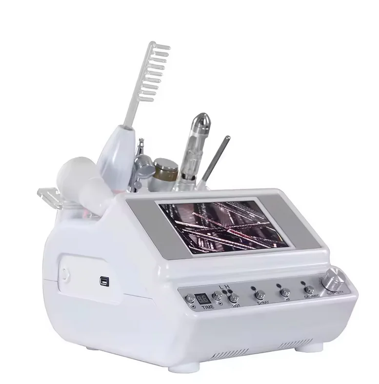 Portable Hair And Scalp Treatment Machine Machine Salon Skin And Hair And Scalp Analysis Machine Hair Growth Apparatus