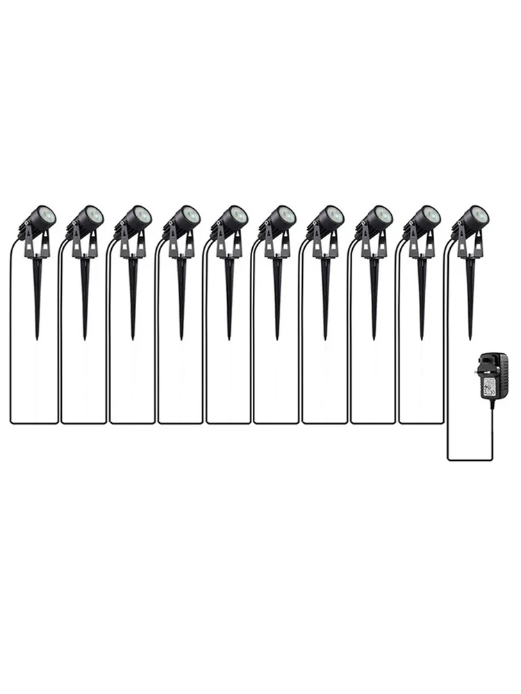 Kabelvrij Led Tuin Decoratief Licht 10 Trailer 1 Gazonlicht 30W Veilige Spanning 220V110V24V Waterdicht Warm Wit Spotlicht - afbeelding 2