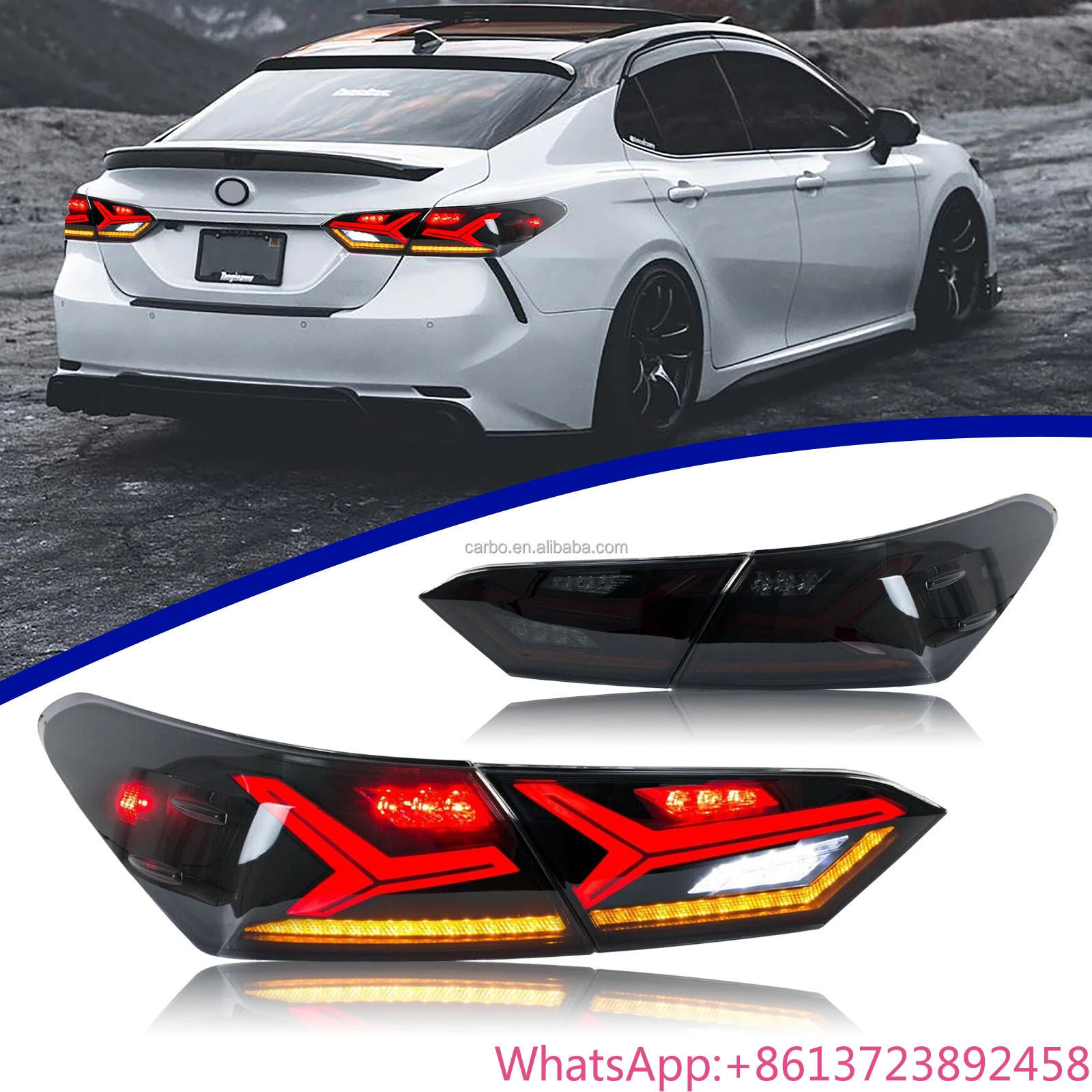 

DK Motion Best Price LED Tail Lights New Design Assembly for Toyota Camry 2018-2021 Led Tail Lamp Led Car LaMP