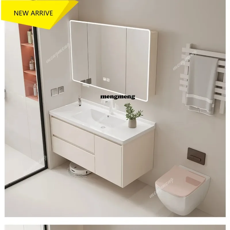 Mirror Cabinet for Shower Organizer Cabinets Sink With Cabinet Bathroom Racks Organizer Modern Entrance Furniture Storage Unit
