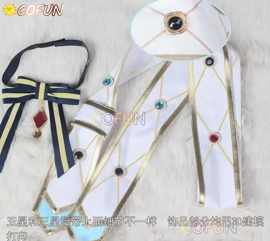 COFUN [Customized] Ensemble Stars 2 Shinobu Sengoku/Harukawa Sora White Valentine's Day Game Suit Cosplay Costume Halloween Outf