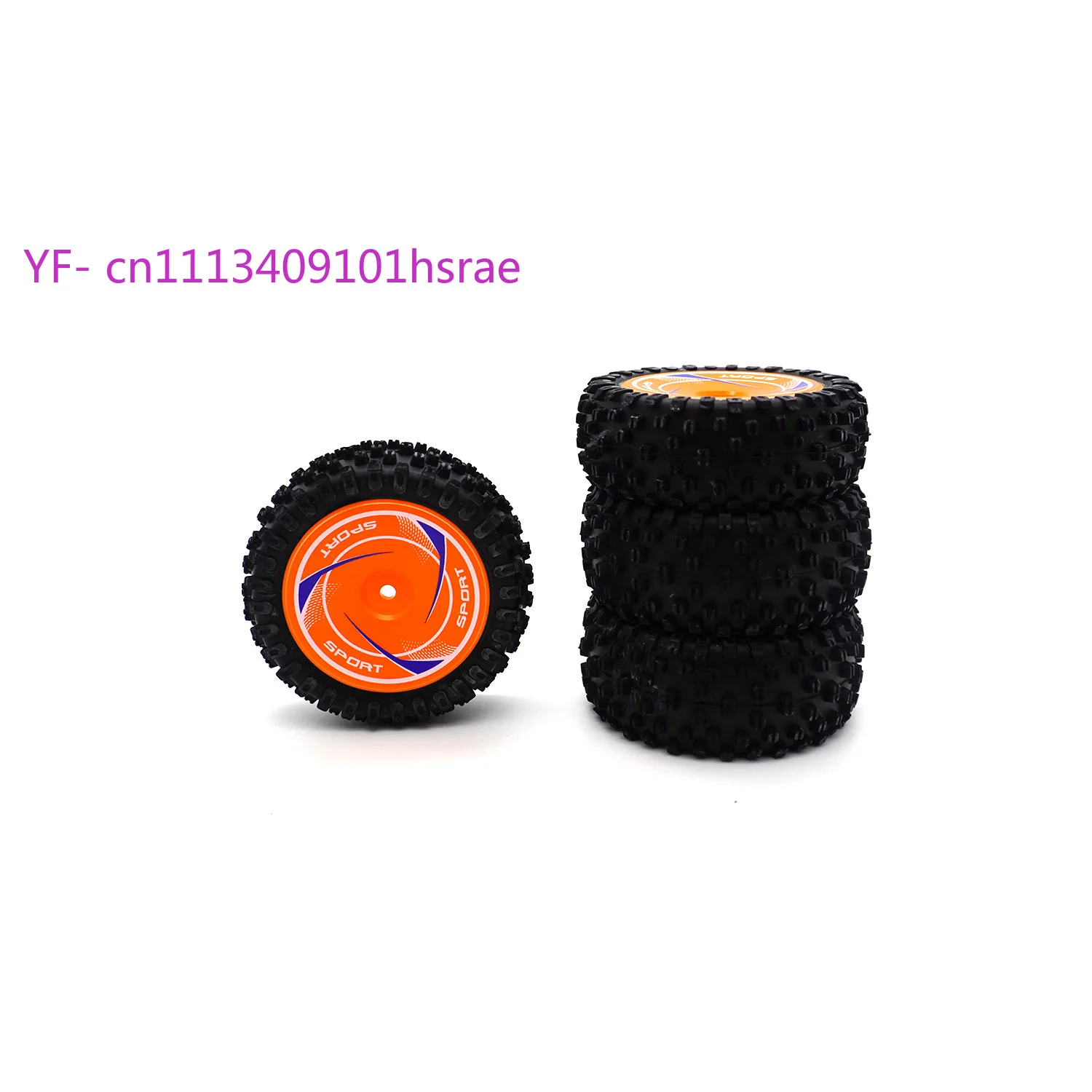 Drift Tires Wheels Kit for WLtoys 124007 124008 124010 124016 RC Car 1/12 Scale