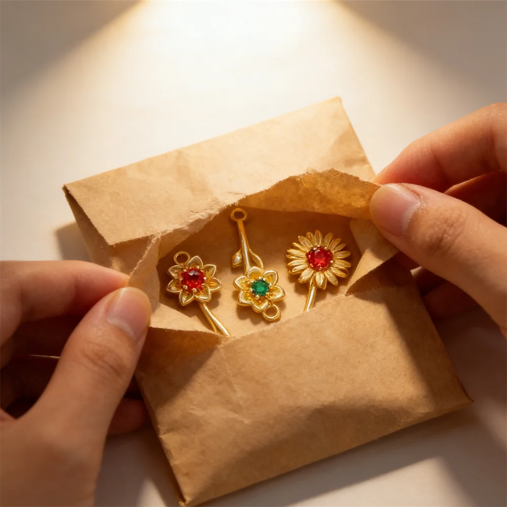 

2Pcs Link Connectors Brass Zircon Flower Cross Charms for Diy Jewelry Necklace Bracelet Stylish Ornate Accessories for Women Men