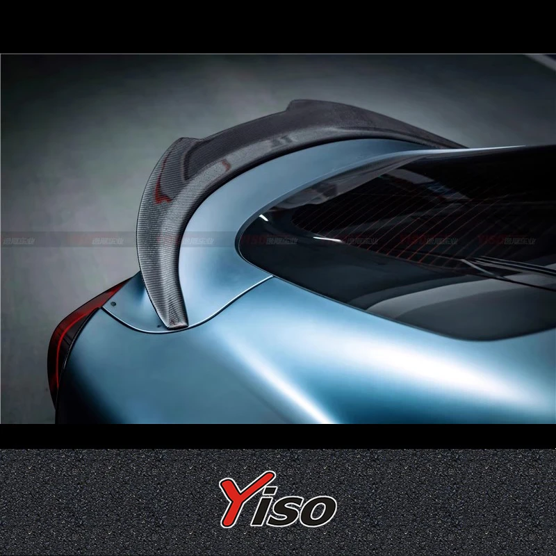Suitable for new SUPRA GR A90 YISO Empennage small tail wing duck Modified encirclement SUPRA A90 YISO carbon fiber tail wing