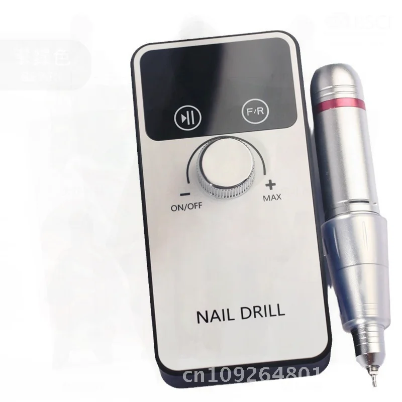 プロ用電動ネイルポリッシャー ポータブル電源内蔵 マニキュアペン 角質除去 サロン用コクーンネイルリムーバー