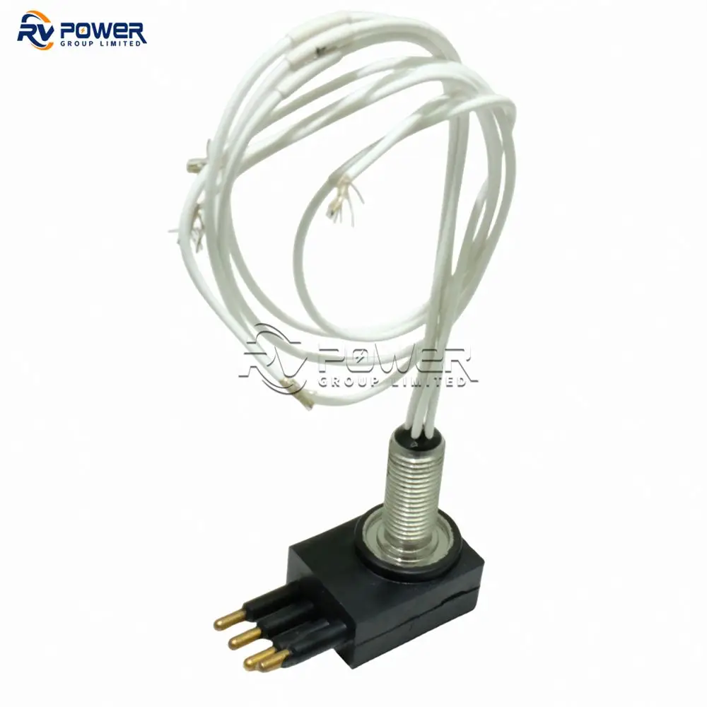 LPMBH-7-FS-IM Impulse Low Profile Micro Bulkhead in Line 7 Pin Female Socket Connector