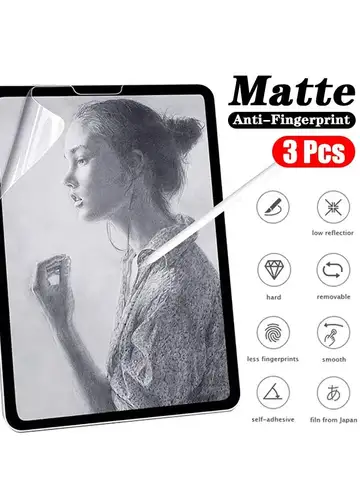 Like Paper Screen Protector Film Matte PET Painting Write For iPad 10 2022 9 8 7 Air 5 4 3 Mini 6 5 4 Pro 12.9 11 10.9 10.5 10.2