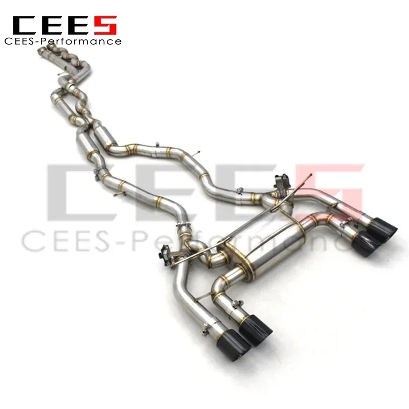 

CEES Car Catback Muffler for BMW F87 M2 M2C Competition 3.0T 2018-2023 SS304 Pipe Muffler Valvetronic Exhaust System