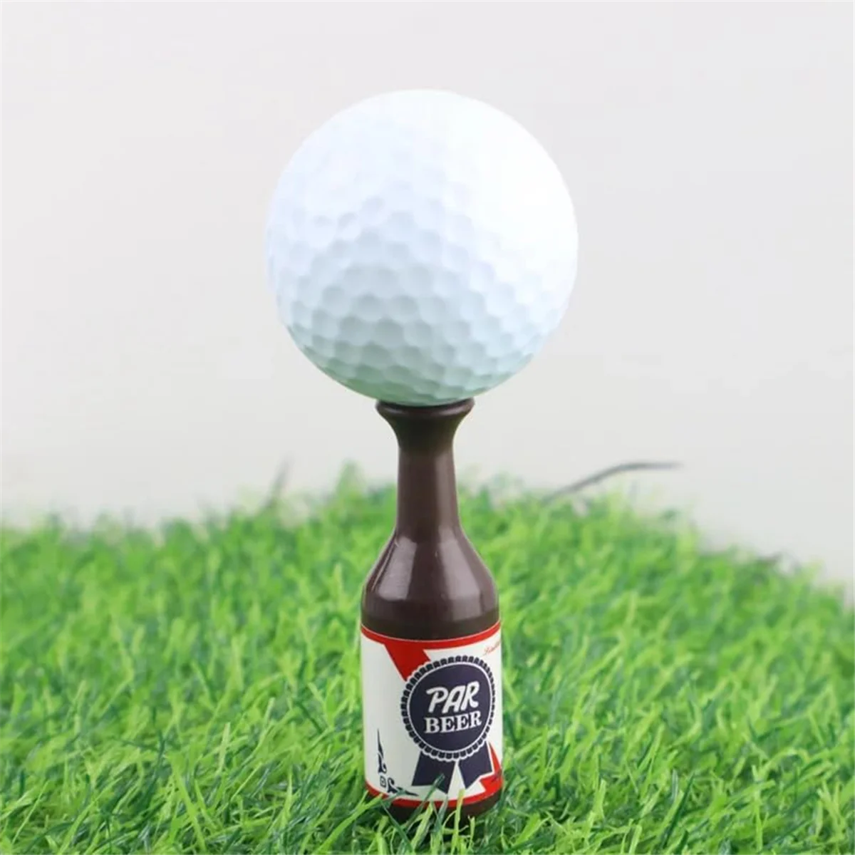 10 Pack Golf Tees Beer Bottle Handmade, Durable and Recyclable Plastic Golf Tee Accessories, Funny Golf Gifts