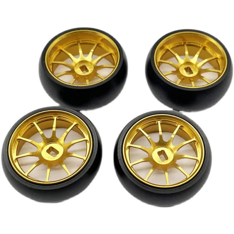 RC Mosquito Car Metal Wheel Tire MINI-Z MINI-Q RW00 Weili Mosquito Car Metal Modification Parts