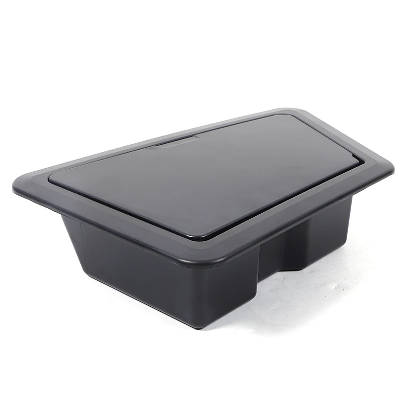 For BMW 5 Series G60 2024 ABS Black Car Rear trunk Side Storage Box Multi functional Storage Box Car Interior Accessories