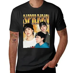 The Spreen Streamer Vintage Retro Design T-Shirt aesthetic clothes boys whites Blouse mens t shirt graphic